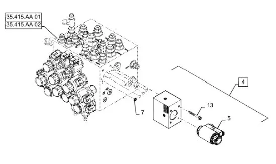 47601097 - клапан