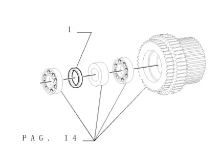 5175410 - Шайба 10,5мм толщ. вала муфт скор. КПП TMT7/MXMPm, T6090