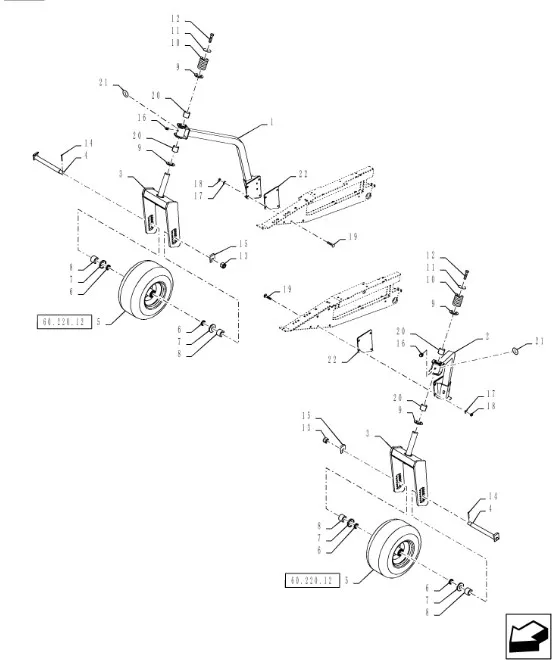 48102534 - стопорный вал