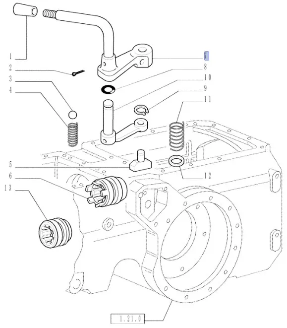 87637060 - рычаг