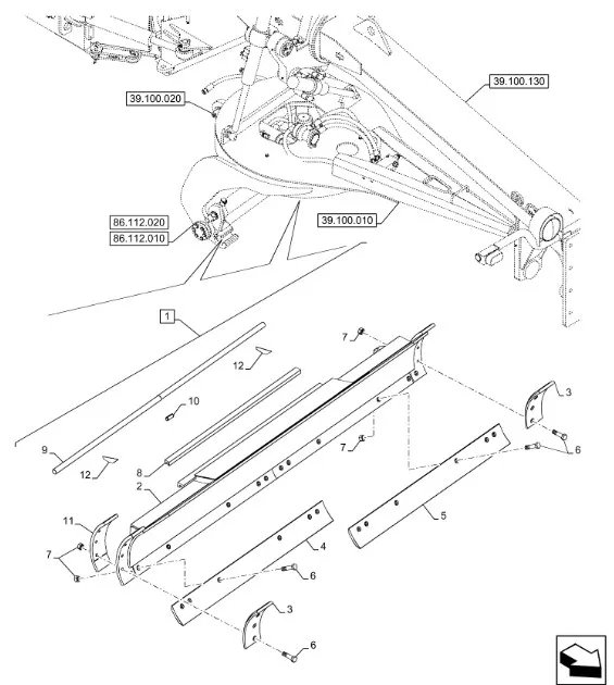 4553516 - Лопасть