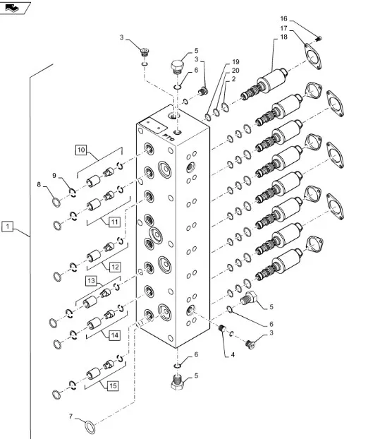 87350435 - клапан